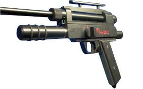 Teledart gun - net gun